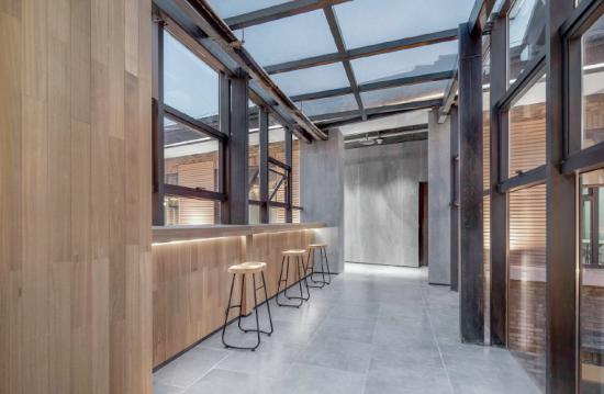 广州天河写字楼复合式办公空间装修设计和特点